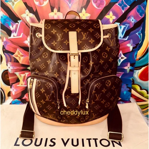 🏕🎒😎Authentic Louis Vuitton Sac A Dos Bosphore Backpack Monogram - Picture 2 of 16